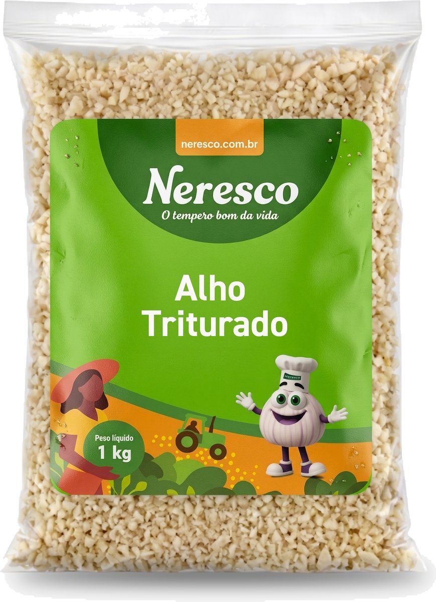 ALHO TRITURADO 1KG SACO