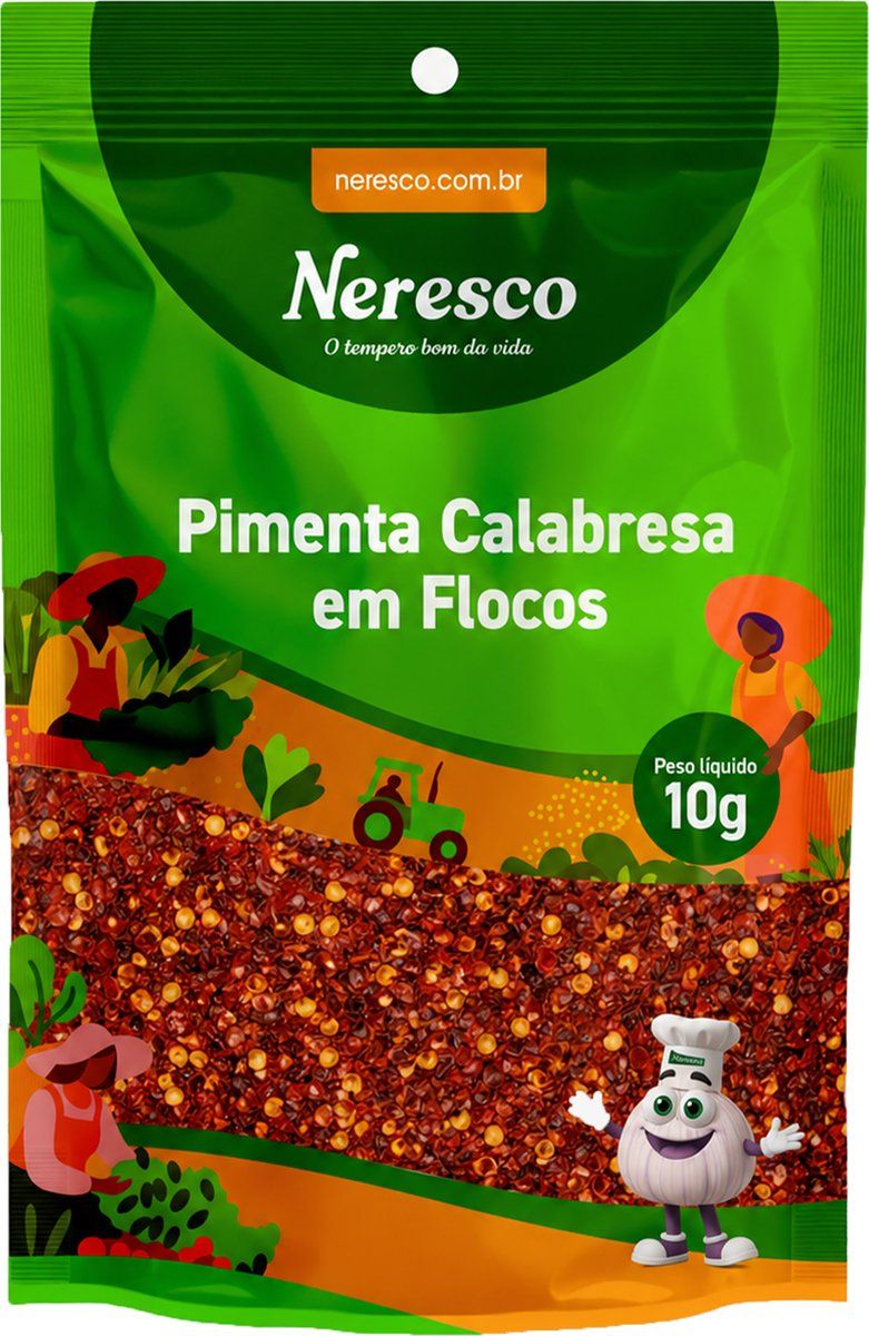 PIMENTA CALABRESA FLOCOS 10G SACHE