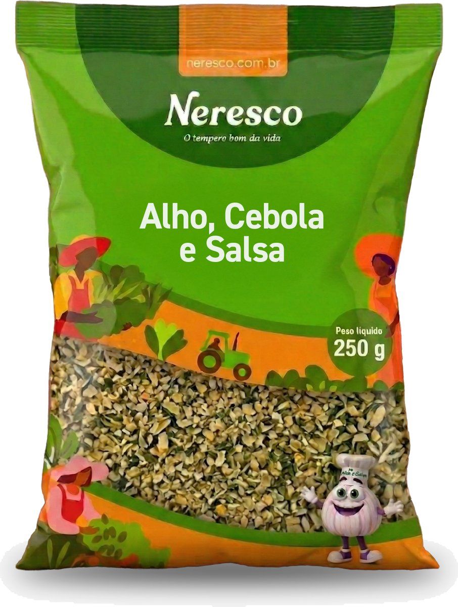 ALHO CEBOLA E SALSA 250G SACO
