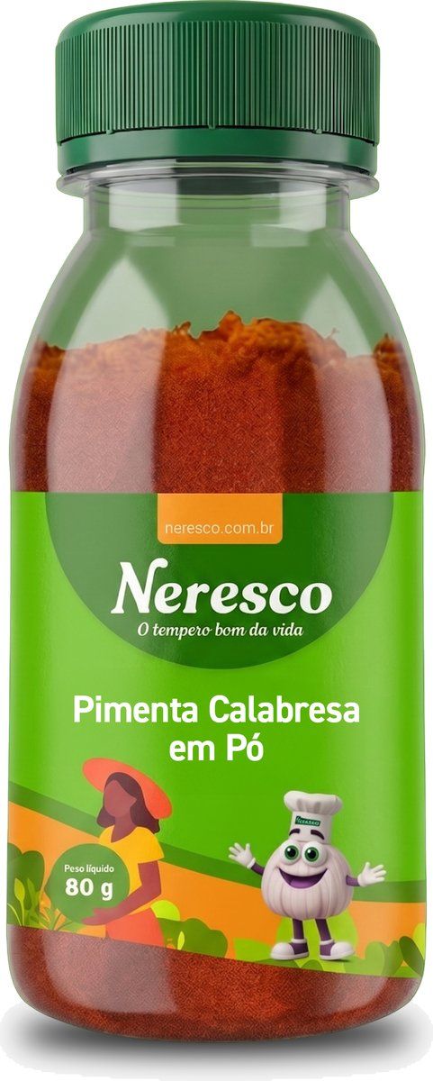 PIMENTA CALABRESA PO 80G POTE