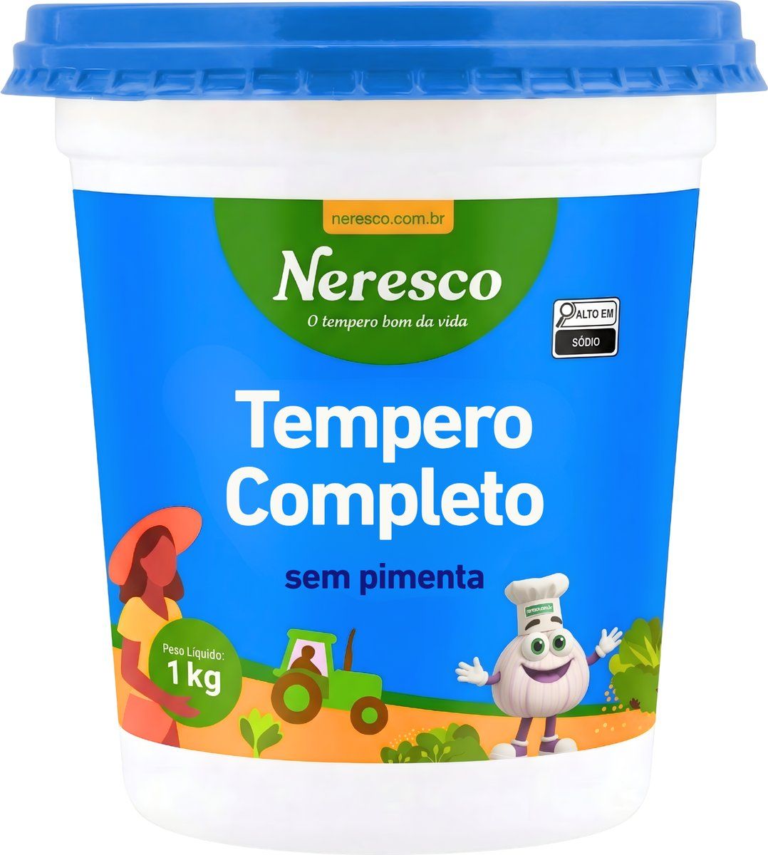 TEMPERO COMPLETO S/ PIM 1KG POTE