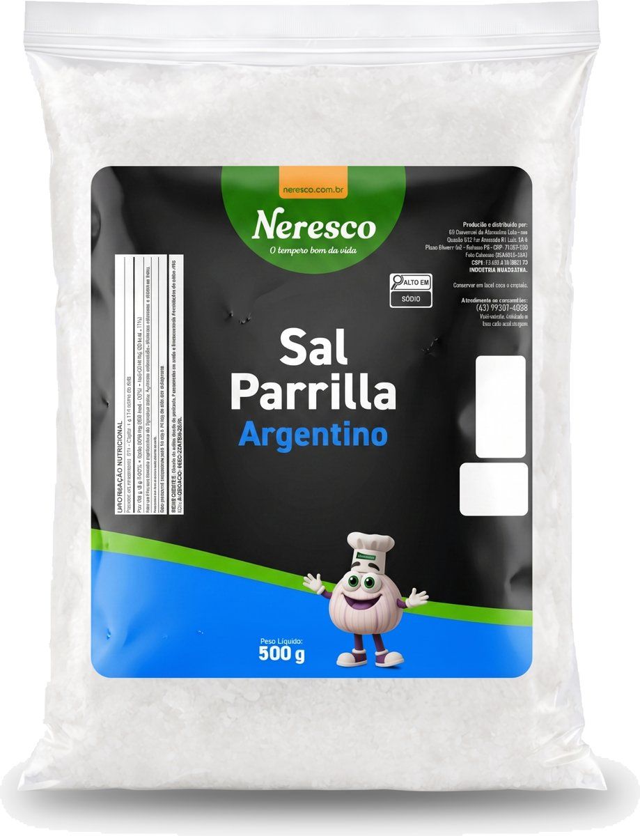 SAL DE PARRILLA ARGENTINO 500G SACO