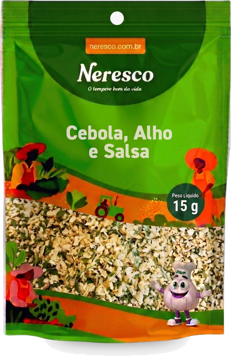 ALHO CEBOLA E SALSA 15G SACHE