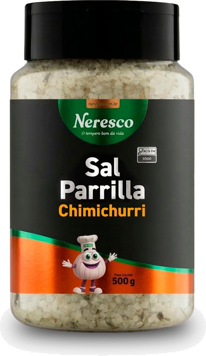 SAL DE PARRILLA COM CHIMICHURRI 500G POTE